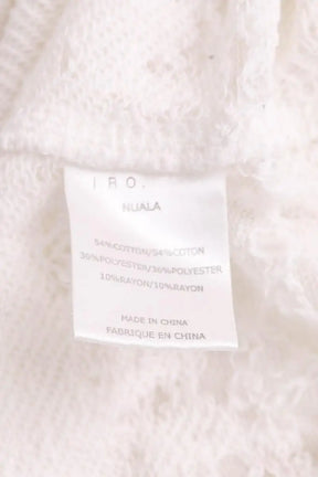 Top sans manche Iro Blanc en Coton