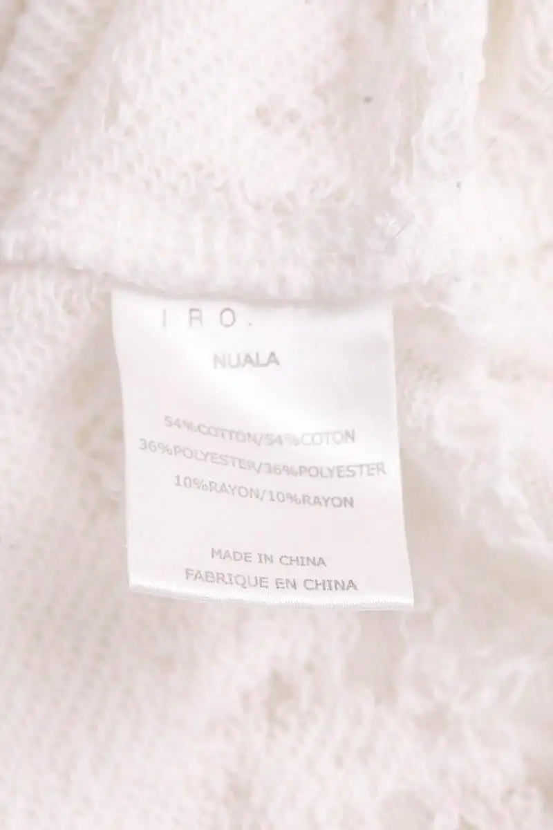 Top sans manche Iro Blanc en Coton