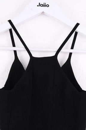 Top sans manche Iro Coby Noir en Viscose
