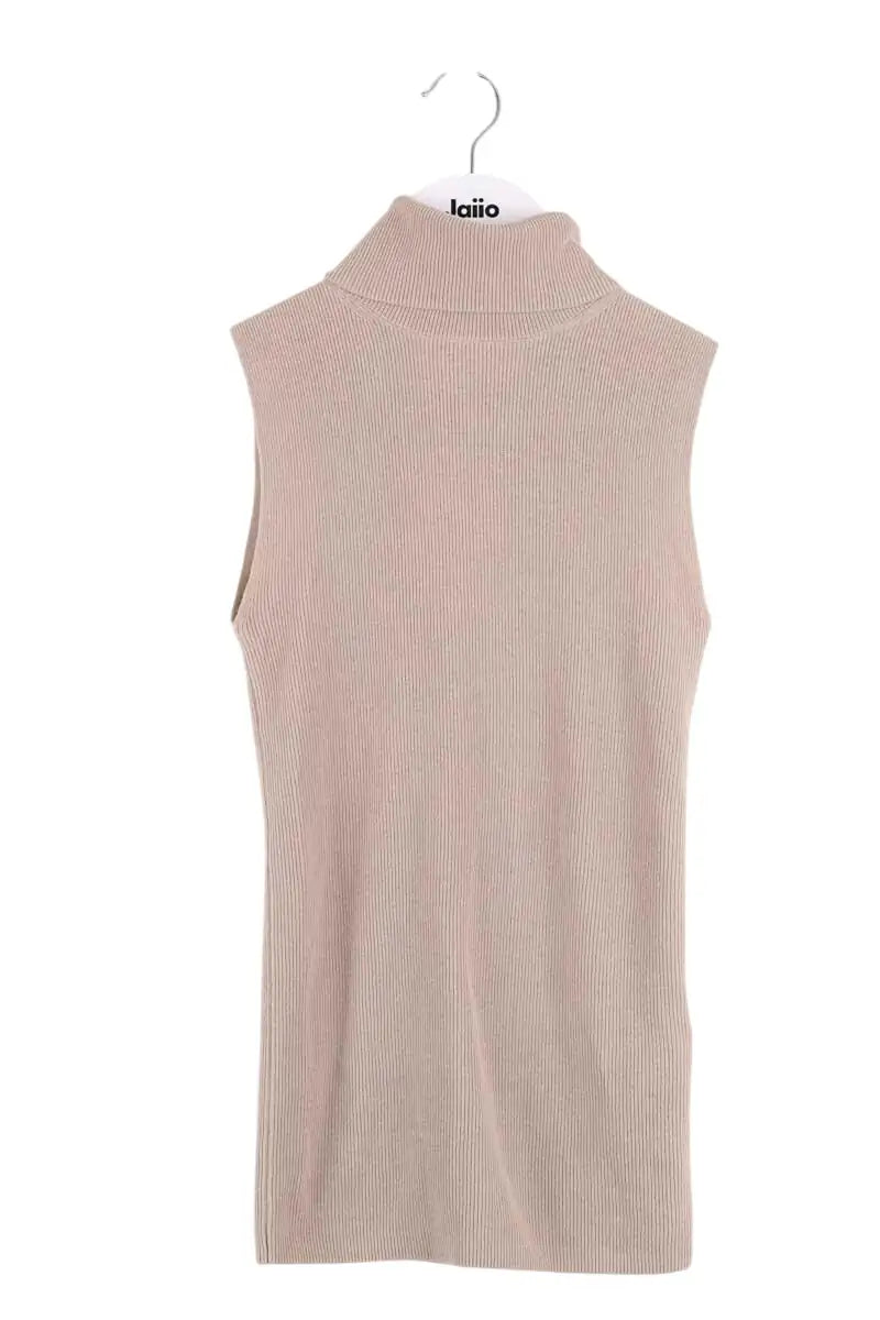Top sans manche Iro Kiona Beige en Coton, taille XS - Seconde Main