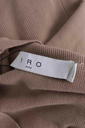Top sans manche Iro Kiona Beige en Coton