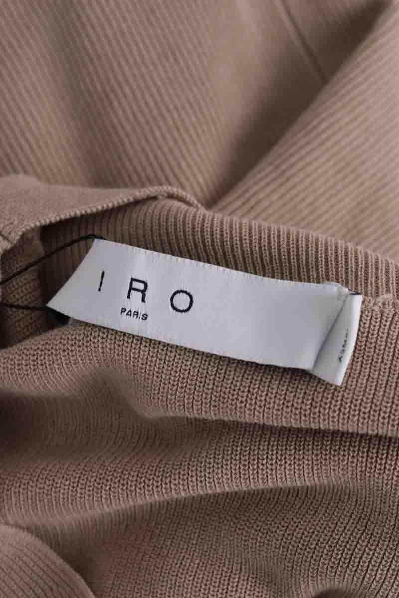 Top sans manche Iro Kiona Beige en Coton