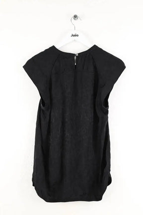 Top sans manche Iro Noir en Soie