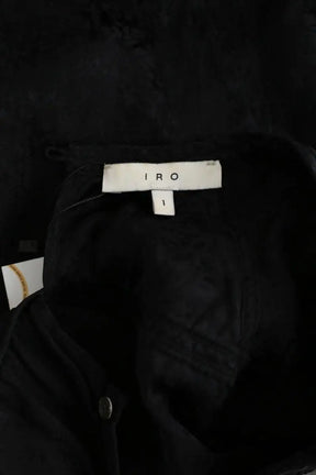 Top sans manche Iro Noir en Soie