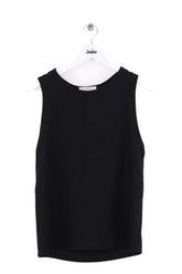 Top sans manche Iro Noir en Synthétique, taille S - Seconde Main