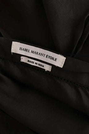 Top sans manche Isabel Marant Étoile Kaki en Viscose