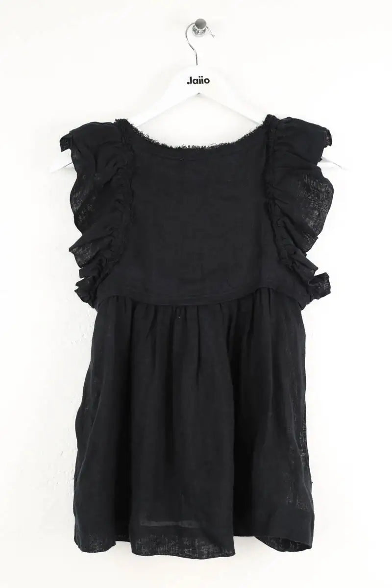 Top sans manche Isabel Marant Étoile Noir en Lin