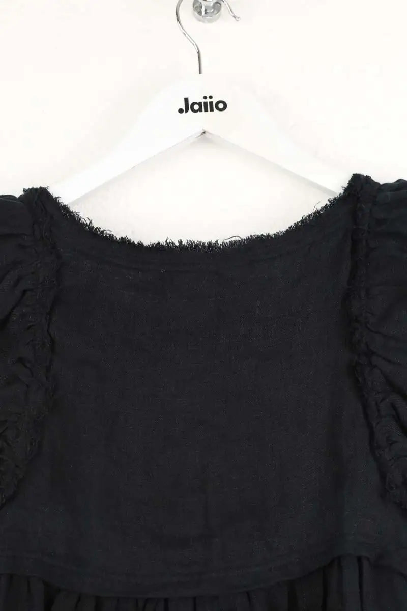 Top sans manche Isabel Marant Étoile Noir en Lin