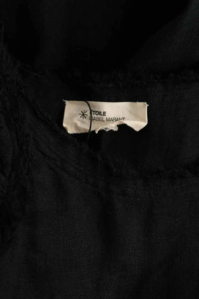 Top sans manche Isabel Marant Étoile Noir en Lin