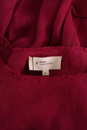 Top sans manche Isabel Marant Étoile Rose en Lin