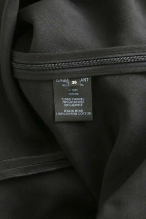 Top sans manche Isabel Marant Noir en Viscose