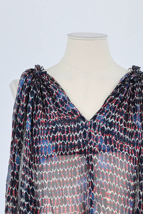 Top sans manche Isabel Marant Violet en Soie