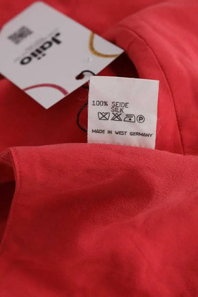 Top sans manche Jil Sander Rose en Soie