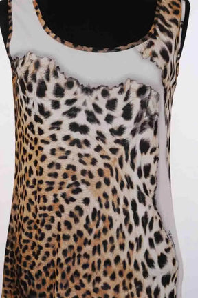 Top sans manche Just Cavalli Blanc en Synthétique