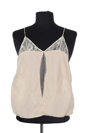 Top sans manche Karma Koma Beige en Soie, taille S - Seconde Main