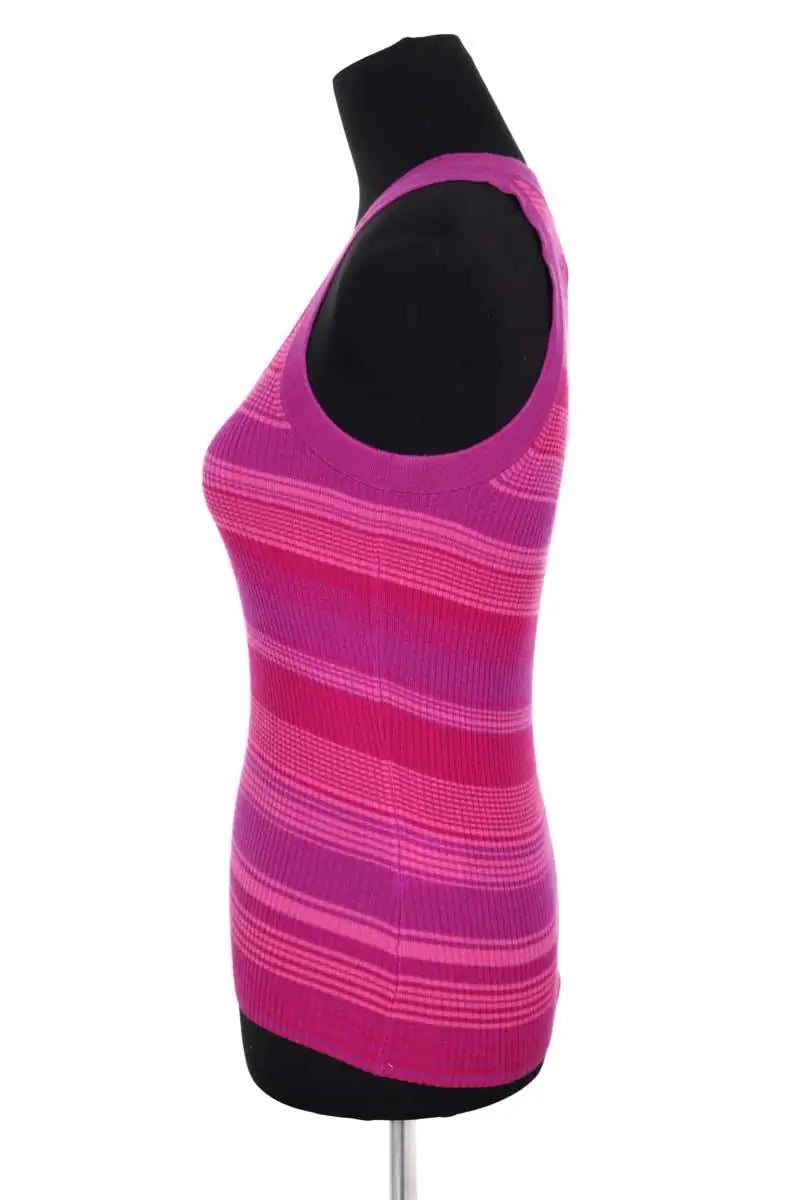 Top sans manche Kujten Rose en Soie
