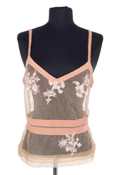 Top sans manche La Perla Rose en Synthétique, taille M - Seconde Main