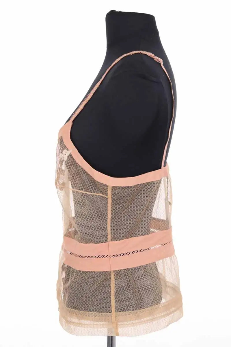 Top sans manche La Perla Rose en Synthétique