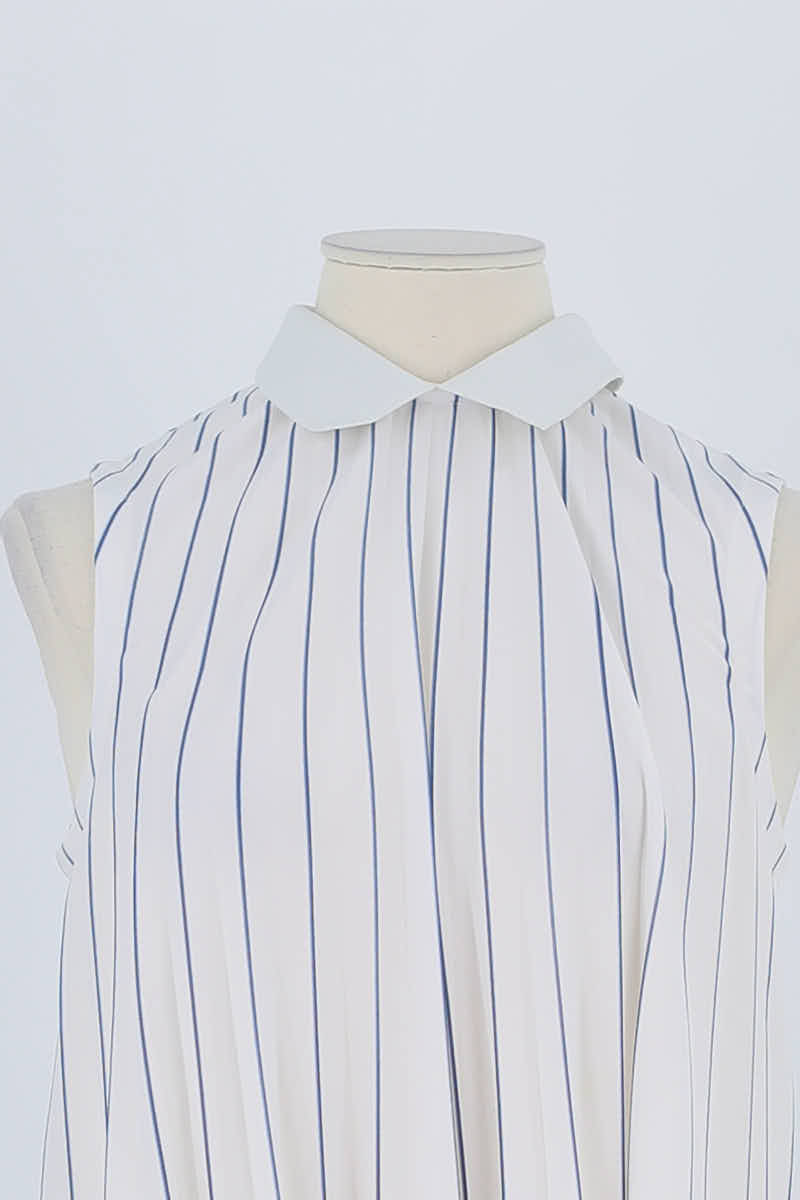 Top sans manche Lacoste Blanc en Polyester