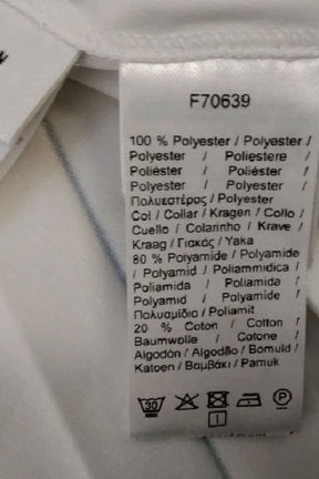 Top sans manche Lacoste Blanc en Polyester