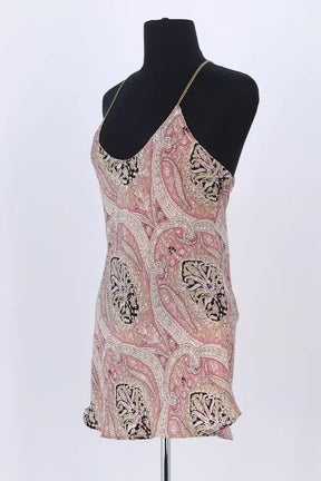 Top sans manche Laurence Bras Rose en Viscose