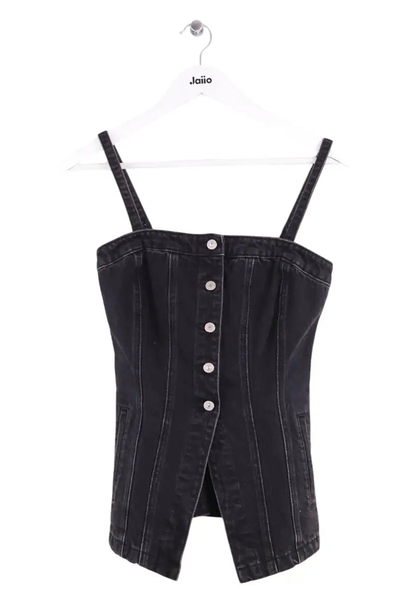 Top sans manche Levi's Noir en Coton, taille XS - Seconde Main