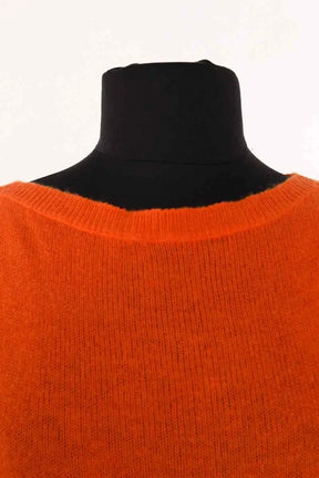 Top sans manche Louis Vuitton Orange en Cachemire