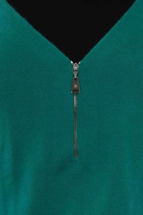 Top sans manche Louis Vuitton Vert en Cachemire