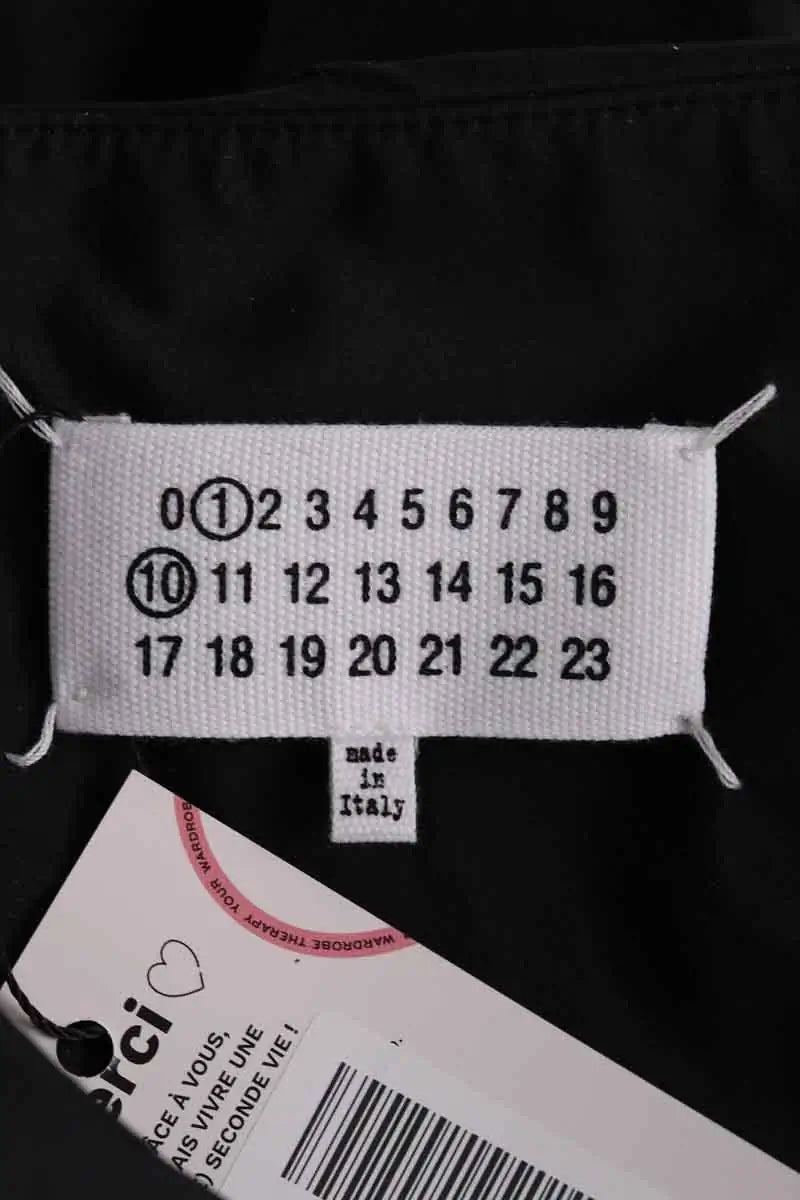 Top sans manche Maison Martin Margiela Noir en Synthétique