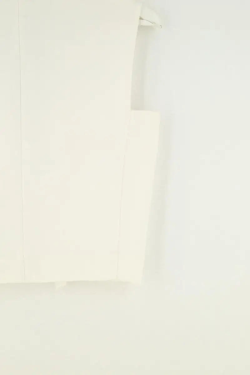 Top sans manche Maje Blanc en Synthétique