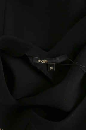 Top sans manche Maje Noir en Polyester