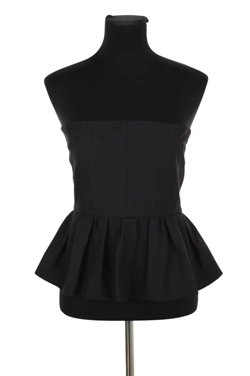 Top sans manche Maje Noir en Polyester, taille S - Seconde Main