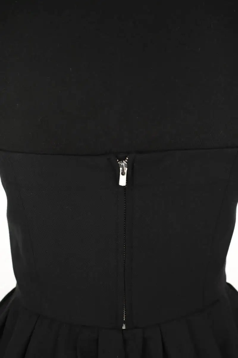 Top sans manche Maje Noir en Polyester