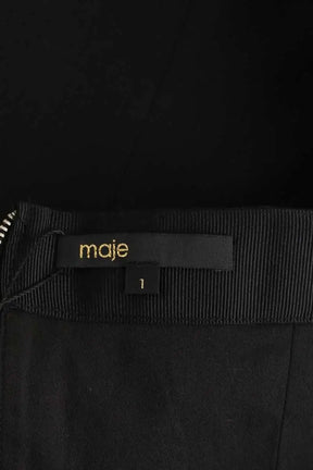 Top sans manche Maje Noir en Polyester