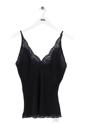 Top sans manche Maje Noir en Soie, taille S - Seconde Main