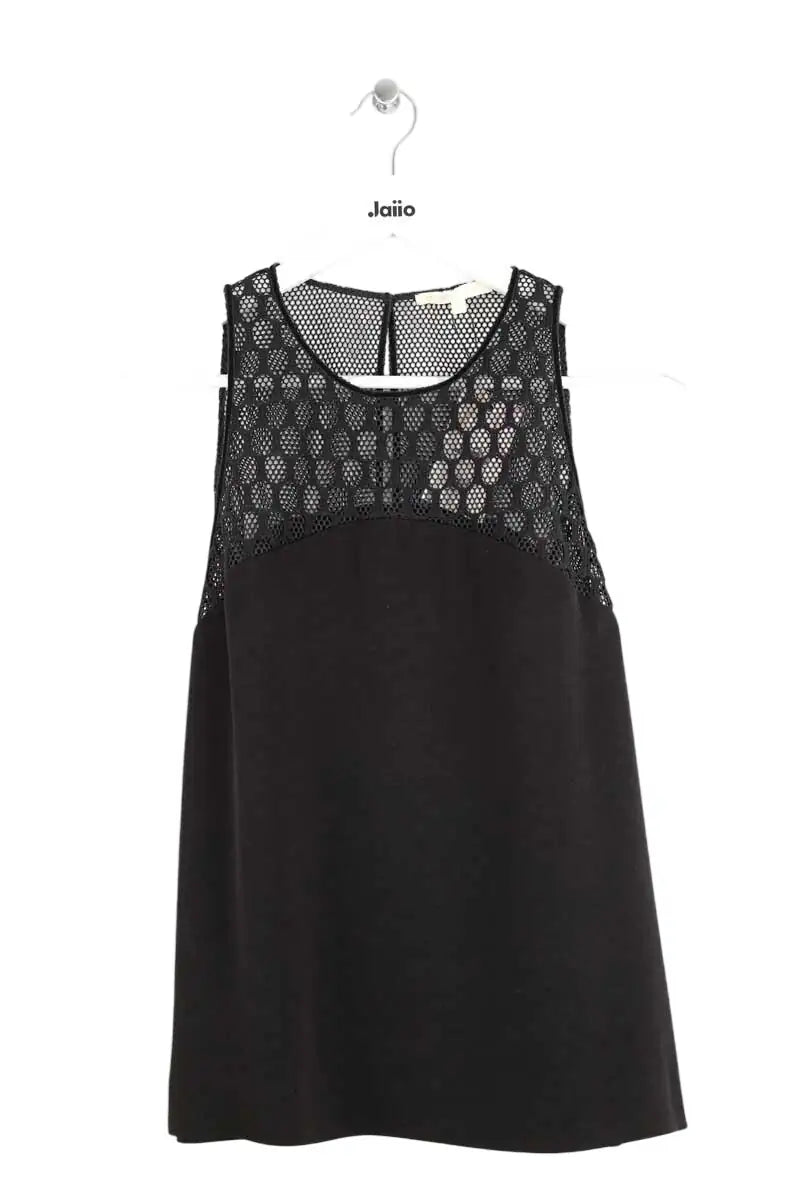 Top sans manche Maje Noir en Synthétique, taille L - Seconde Main