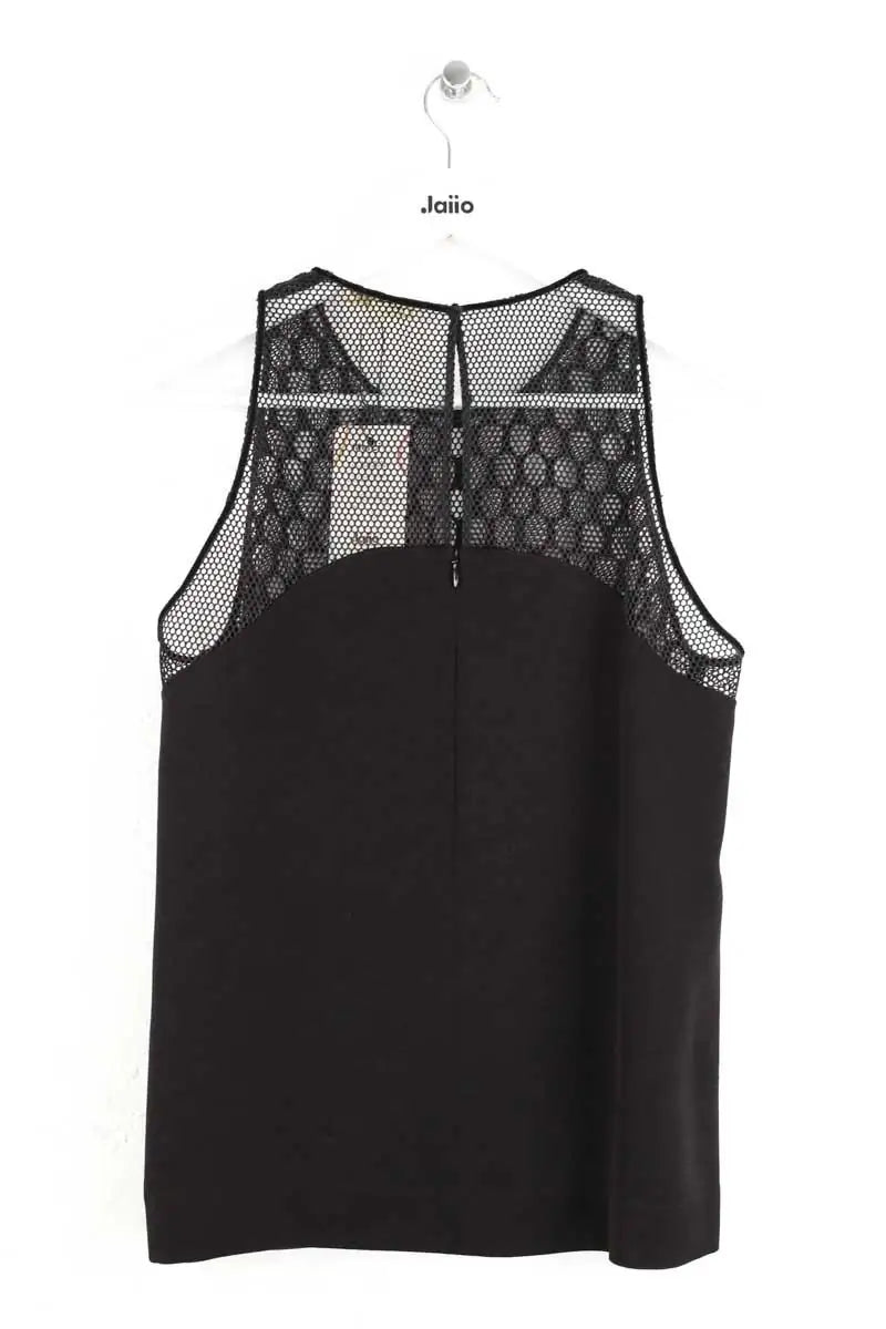 Top sans manche Maje Noir en Synthétique