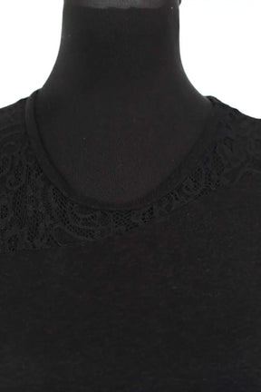 Top sans manche Maje Noir en Viscose