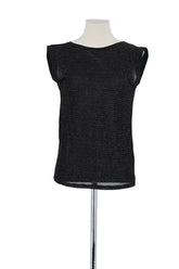 Top sans manche Maje Noir en Viscose, taille S - Seconde Main