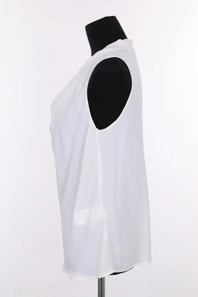 Top sans manche Marella Blanc en Synthétique