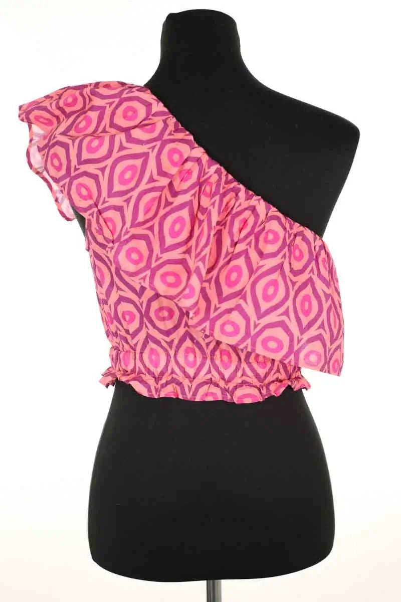 Top sans manche Maria de la Orden Rose en Coton