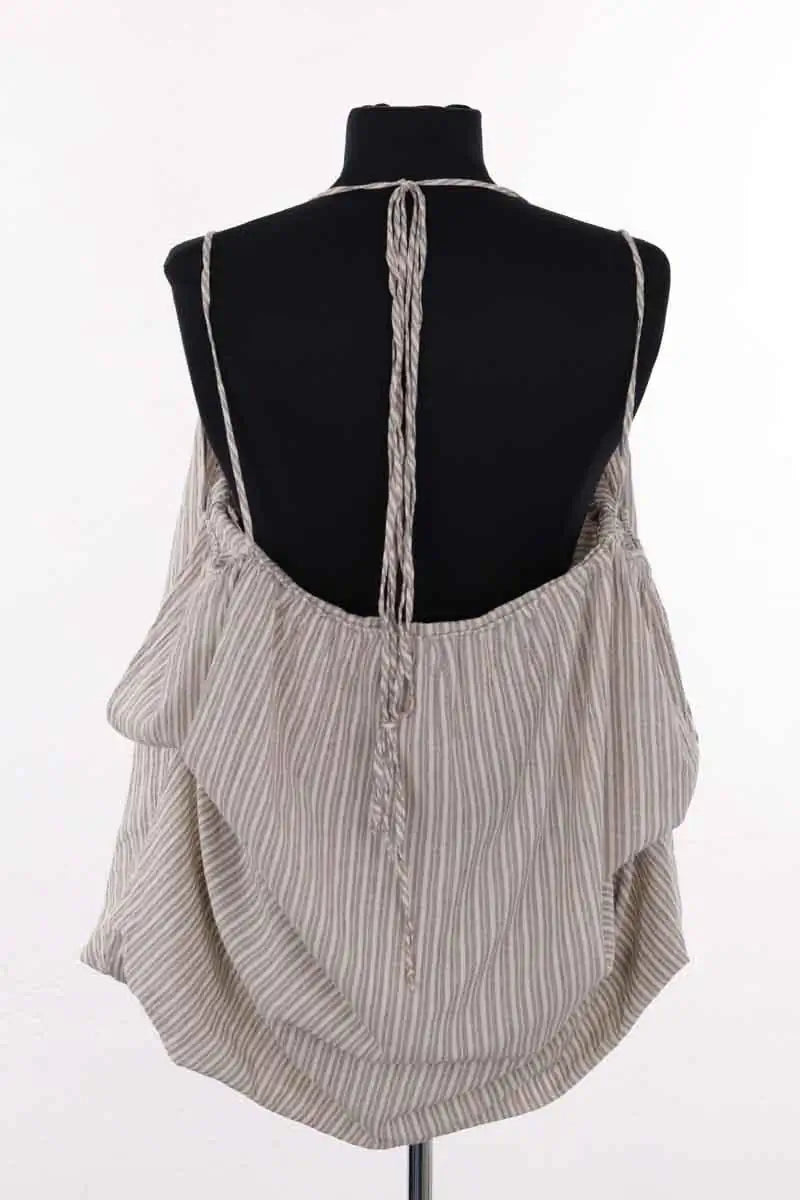 Top sans manche Marni Beige en Coton