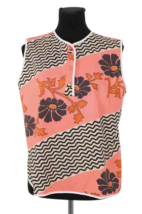 Top sans manche Marni Rose en Coton, taille M - Seconde Main