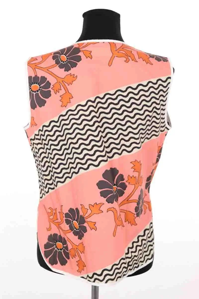Top sans manche Marni Rose en Coton