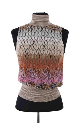 Top sans manche Missoni Multicolore en Viscose, taille M - Seconde Main