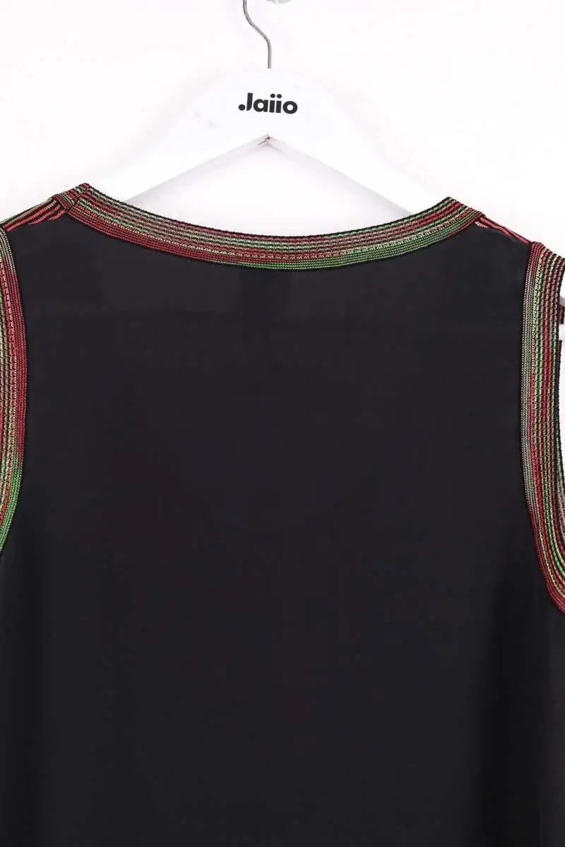 Top sans manche Missoni Noir en Viscose