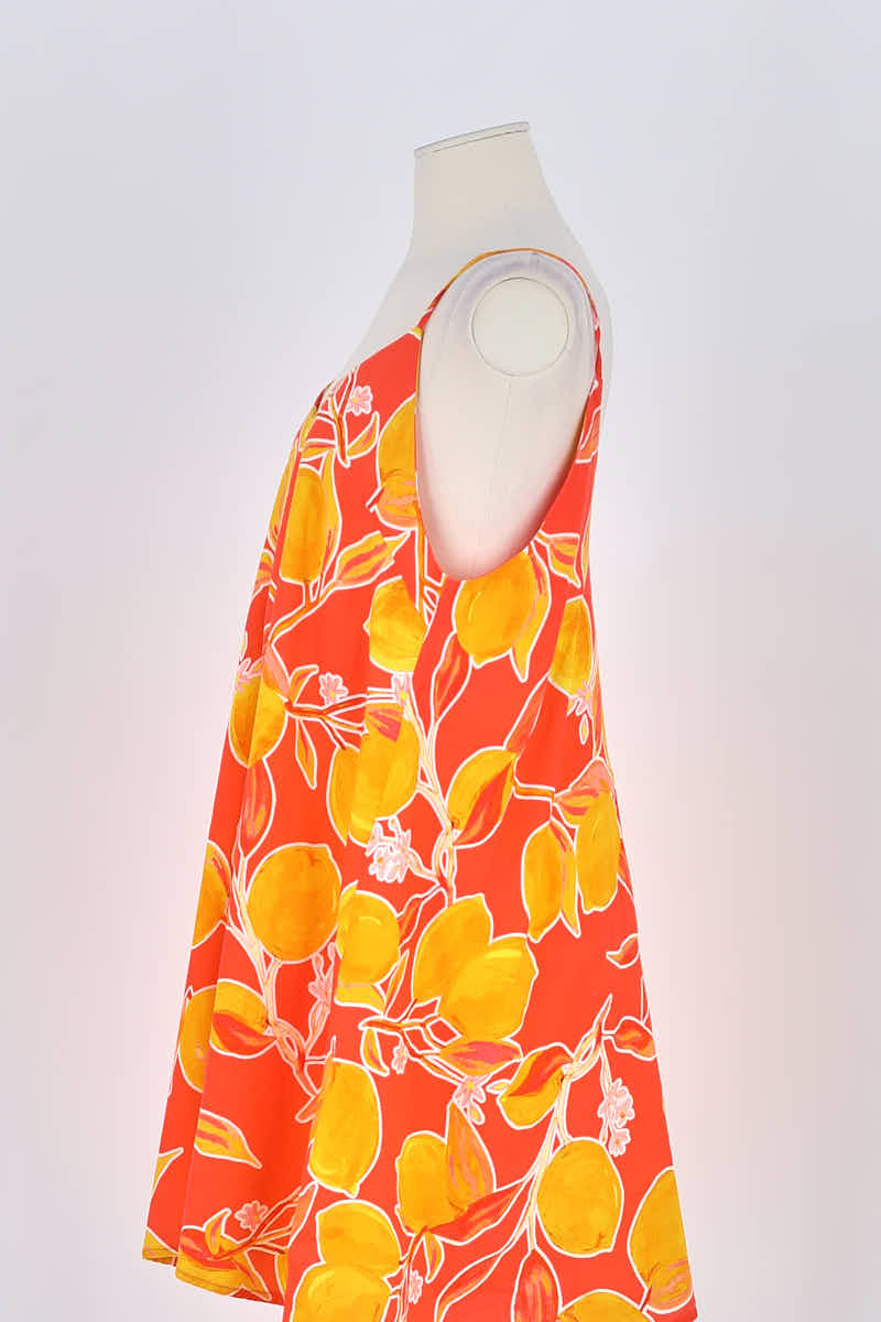 Top sans manche Modetrotter Orange en Coton