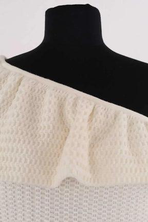 Top sans manche Molli Ecru en Coton