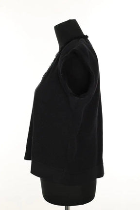 Top sans manche Molli Noir en Coton
