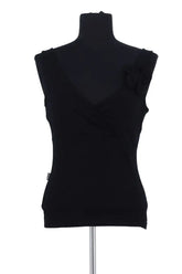 Top sans manche Moschino Noir en Viscose, taille XS - Seconde Main